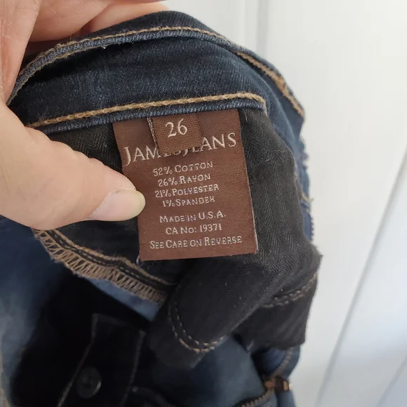 James Jeans Womens 26 James Twiggy Orion Mid Rise Skinny Ankle - Picture 12 of 14